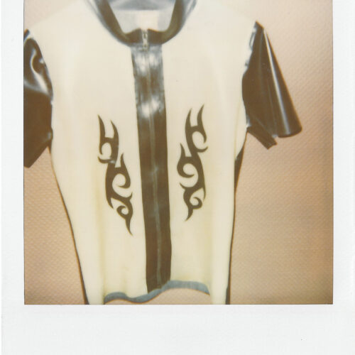 1998.1029 Latex Tribal Shirt Polaroid